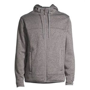 GEORGE Men’s Hooded Zip-Up Sweater